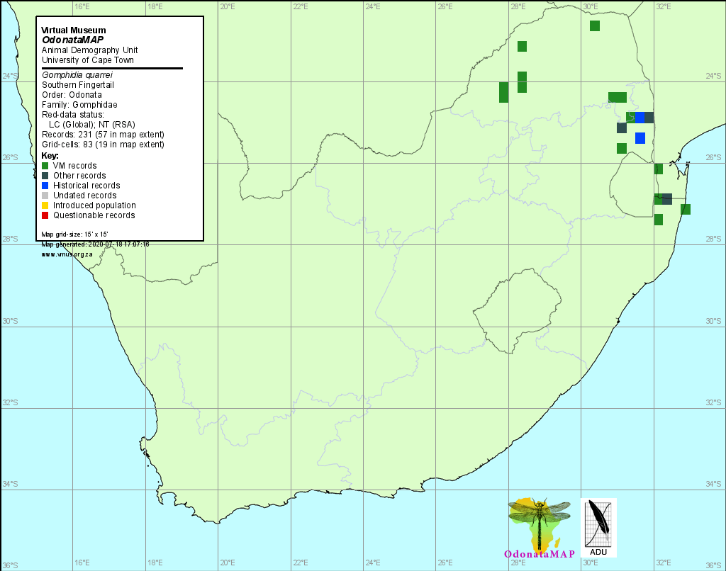 Distribution Map South Africa Distribution Map South Africa