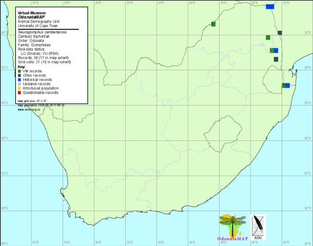 Distribution Map South Africa Distribution Map May 2020