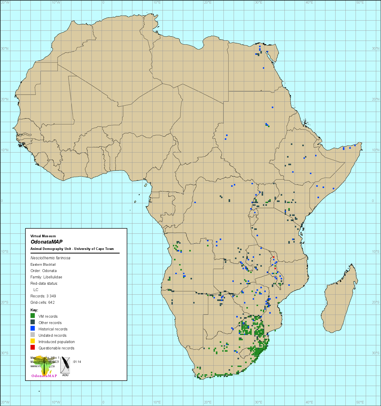 Distribution Map Distribution Map Jan 2021